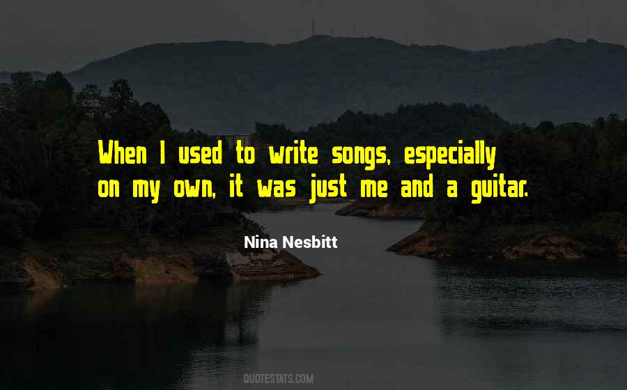 Nina Nesbitt Quotes #364240