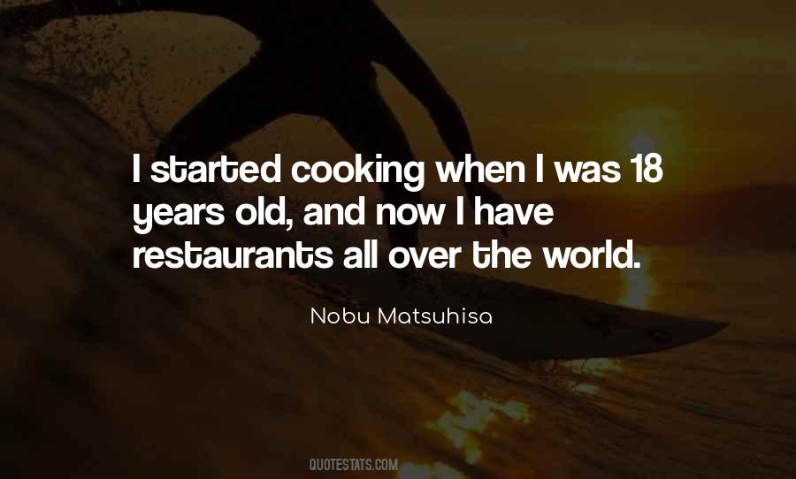 Nobu Matsuhisa Quotes #483119