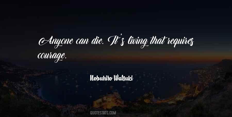 Nobuhiro Watsuki Quotes #912076