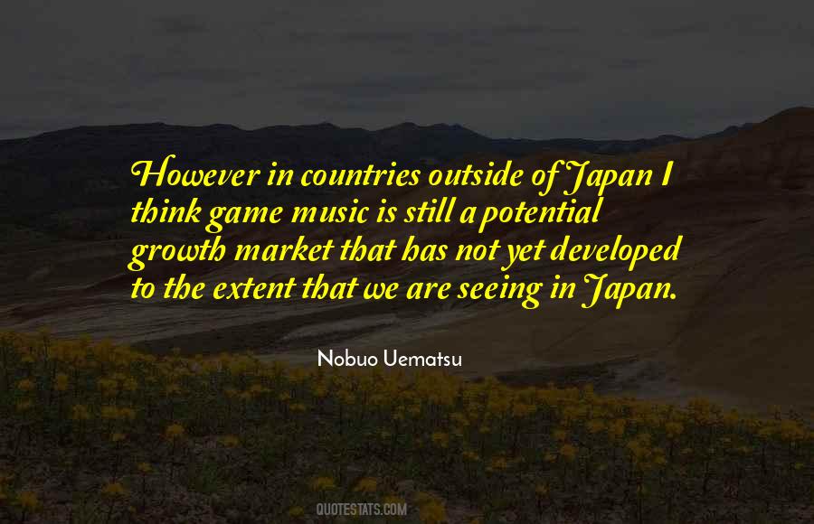 Nobuo Uematsu Quotes #323900