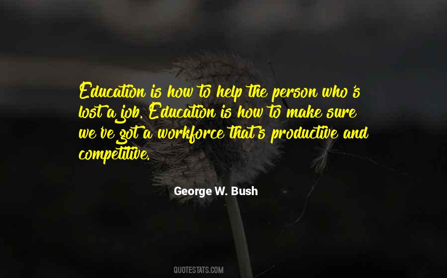 Quotes About Jobs And Education #1581712