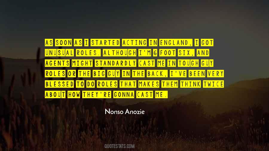 Nonso Anozie Quotes #1428988