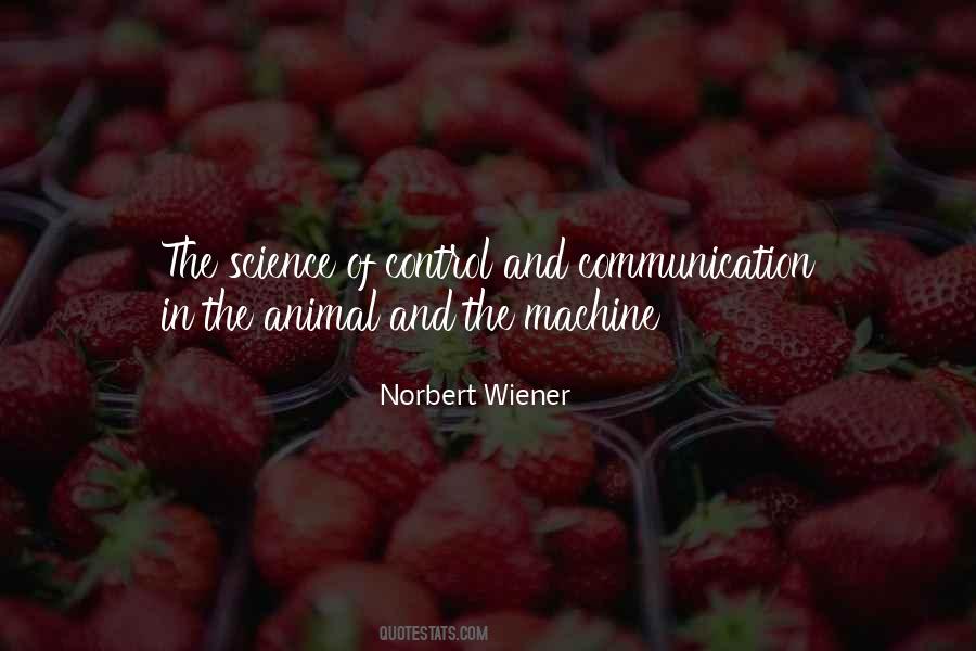 Norbert Wiener Quotes #1066476