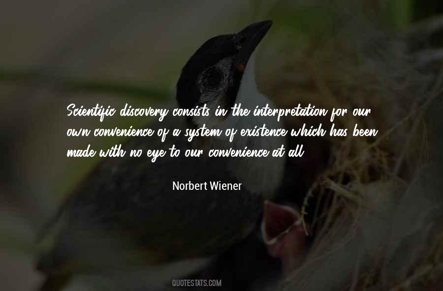 Norbert Wiener Quotes #145522