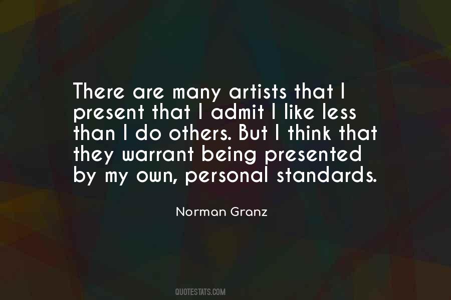 Norman Granz Quotes #1791149