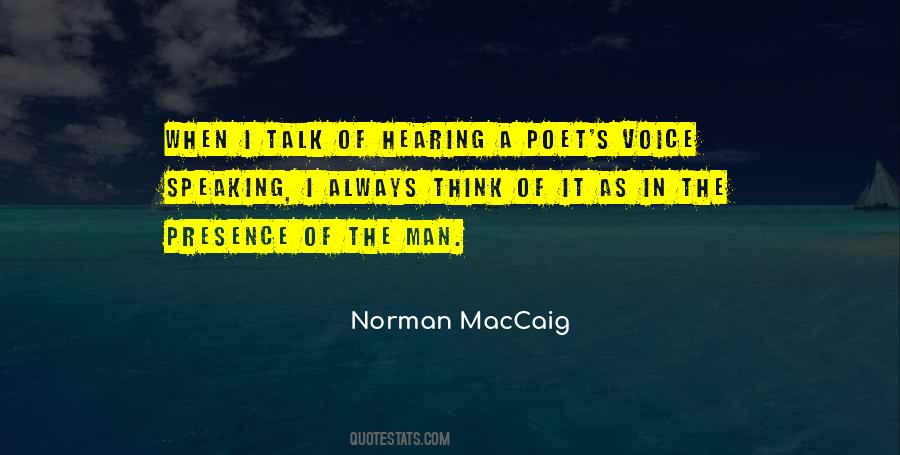 Norman Maccaig Quotes #939756