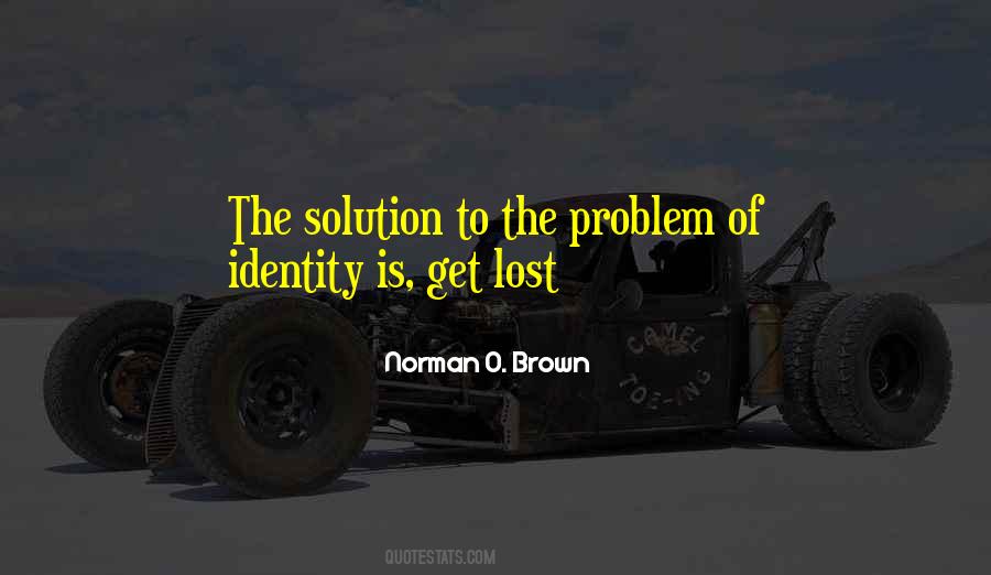 Norman O Brown Quotes #641168