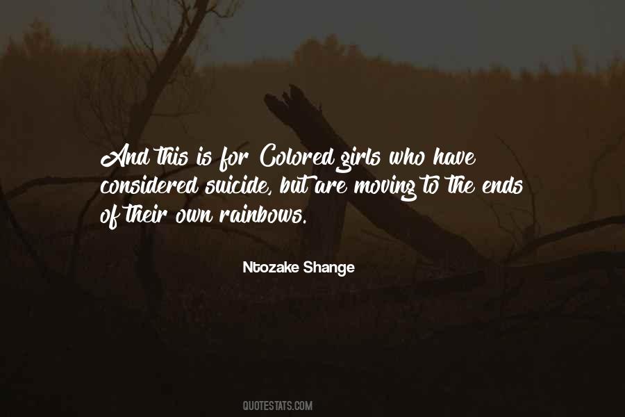 Ntozake Shange Quotes #941345