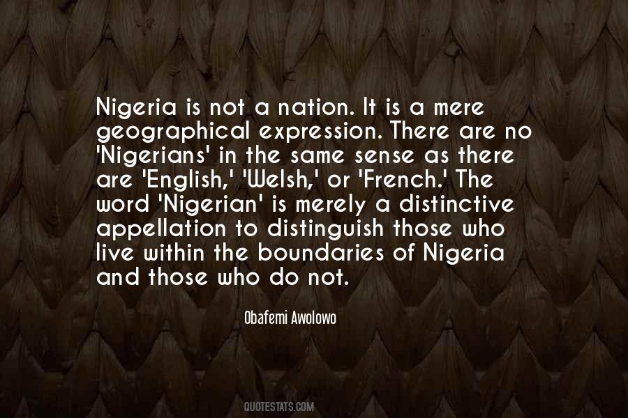 Obafemi Awolowo Quotes #1404800