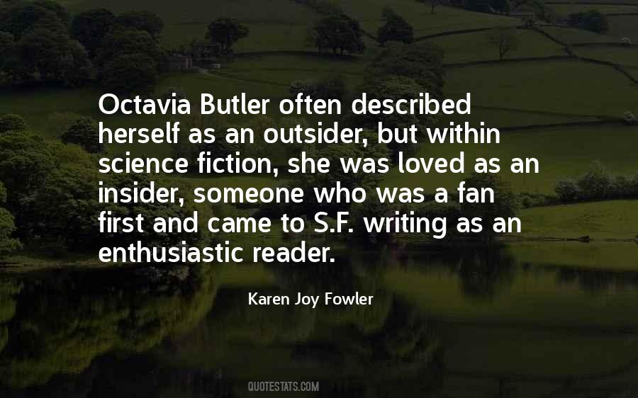 Octavia Butler Quotes #1426942