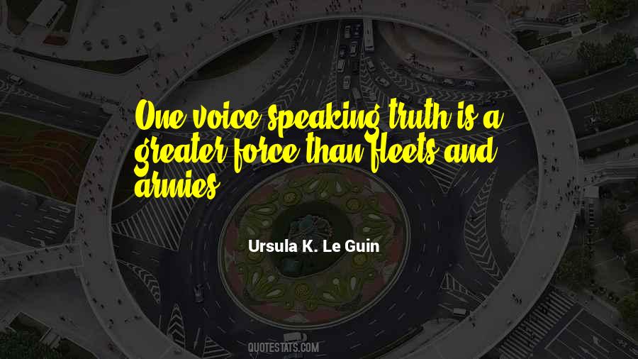 Quotes About Speaking Truth #346911