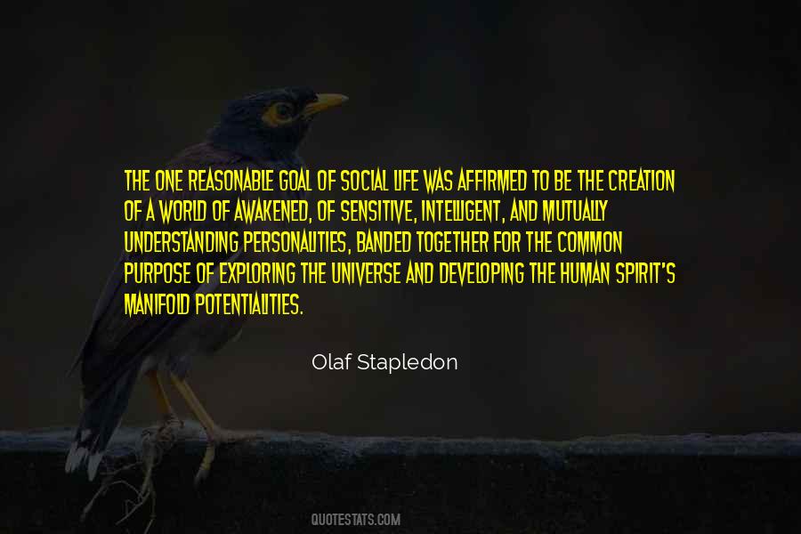 Olaf Stapledon Quotes #368194