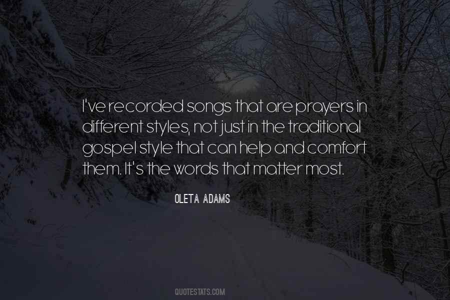 Oleta Adams Quotes #478243