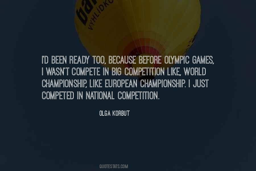 Olga Korbut Quotes #647593