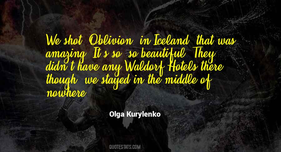 Olga Kurylenko Quotes #1380647