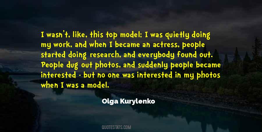 Olga Kurylenko Quotes #153941