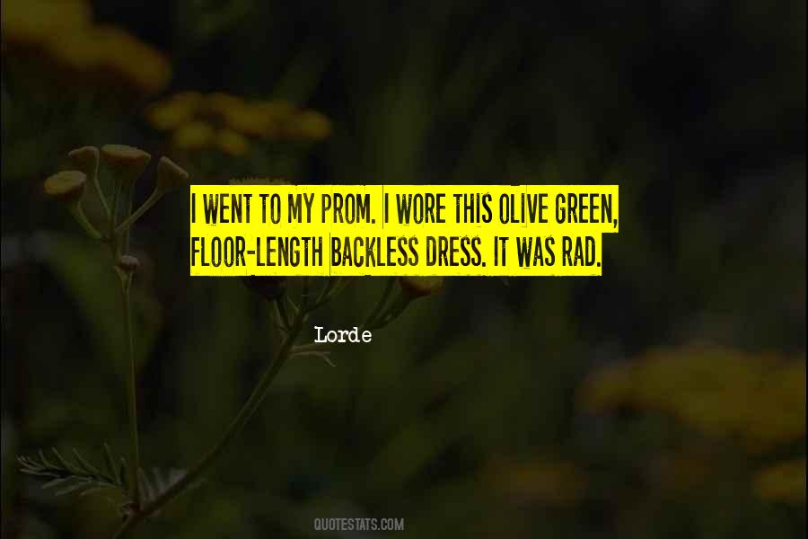 Olive Green Quotes #1448325