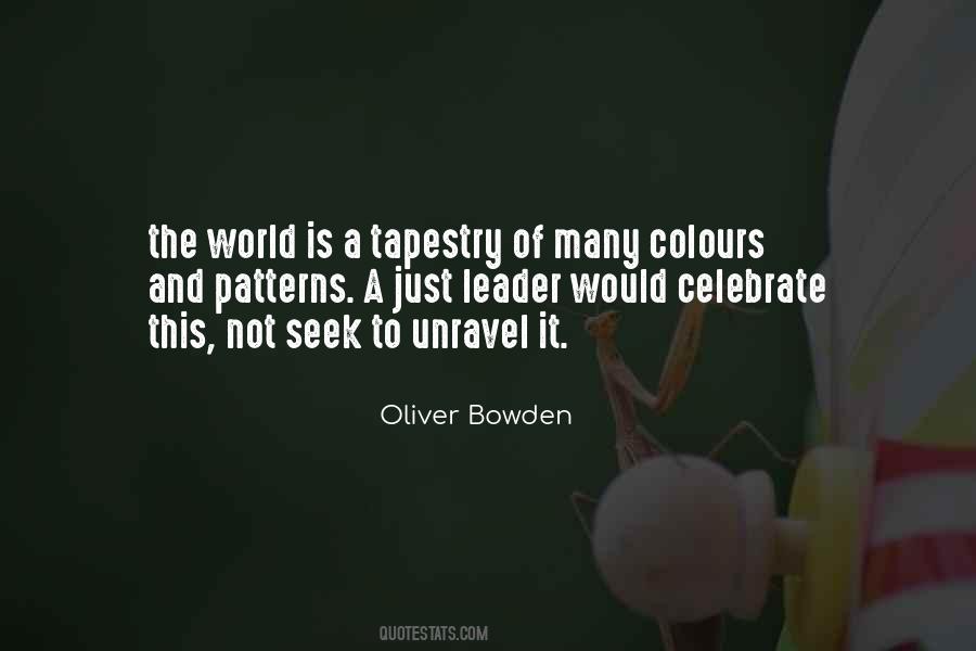 Oliver Bowden Quotes #882834