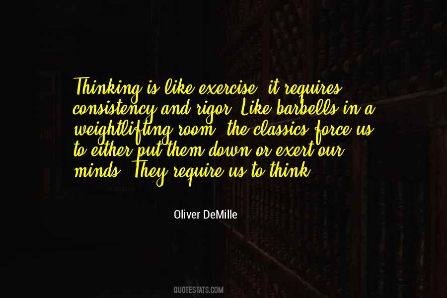 Oliver Demille Quotes #1106946