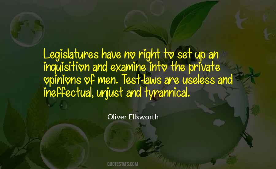 Oliver Ellsworth Quotes #1337227