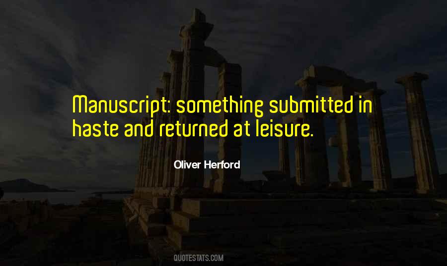 Oliver Herford Quotes #496814