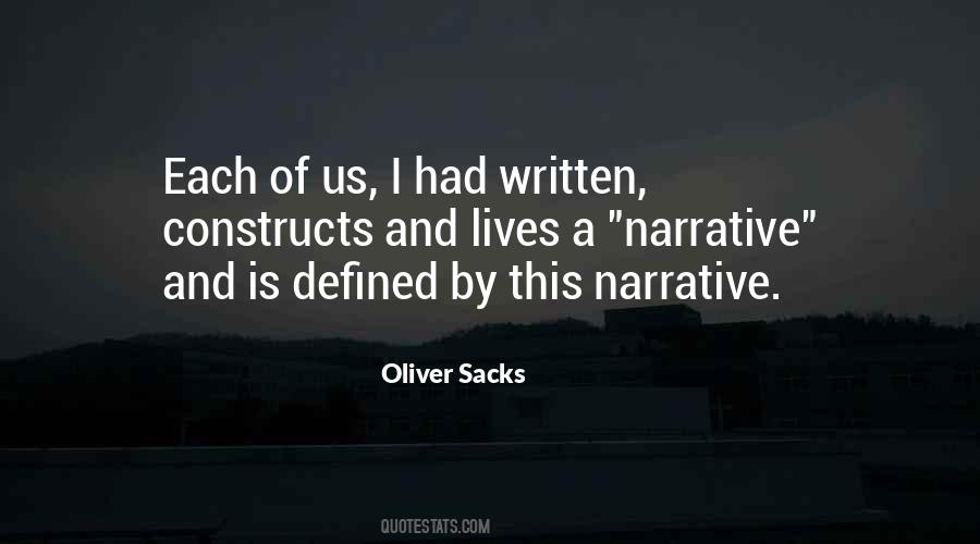 Oliver Sacks Quotes #644781