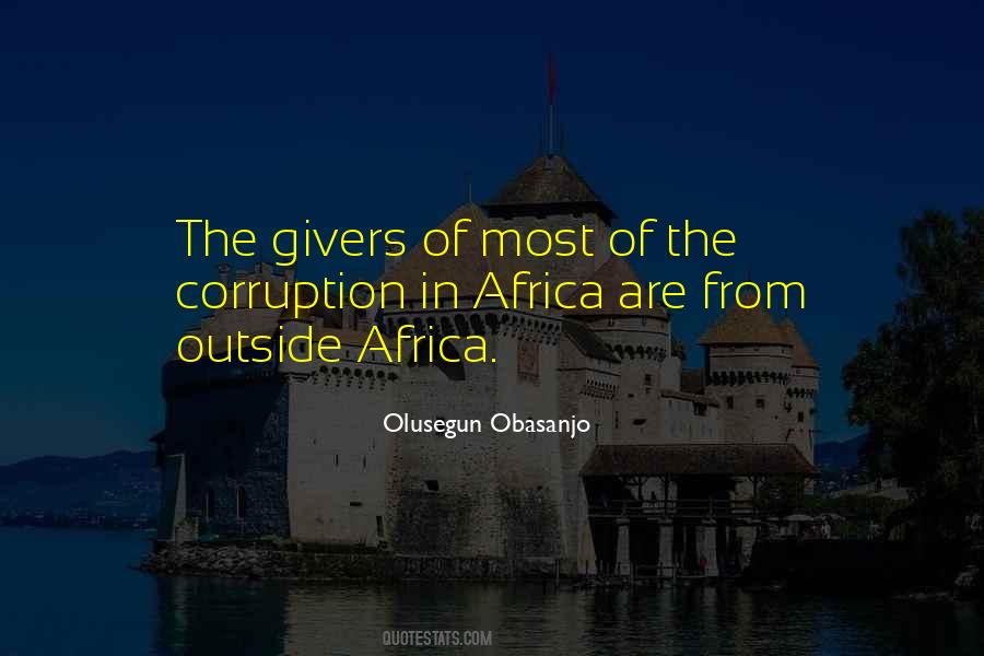 Olusegun Obasanjo Quotes #831906