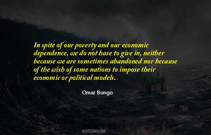 Omar Bongo Quotes #651469