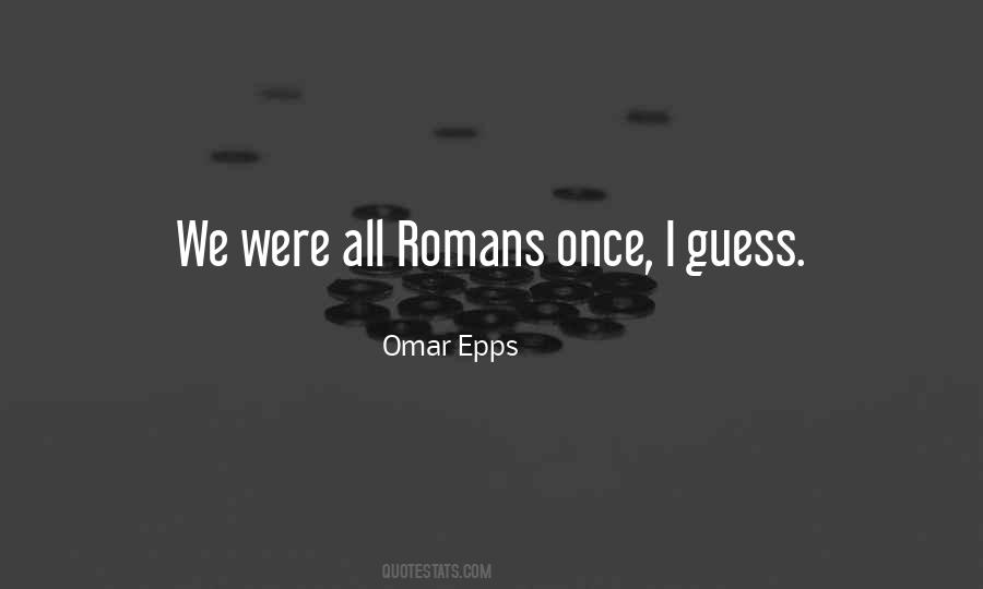 Omar Epps Quotes #17069