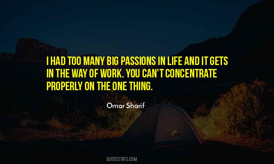 Omar Sharif Quotes #1360434