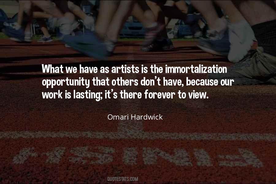 Omari Hardwick Quotes #1064589