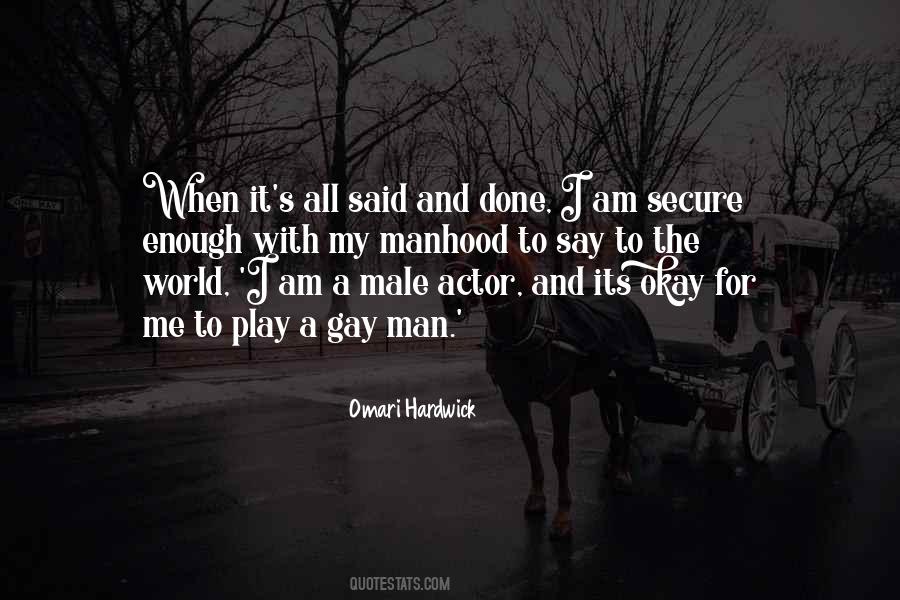 Omari Hardwick Quotes #1784091