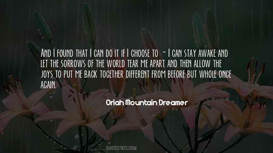 Oriah Mountain Dreamer Quotes #1618483