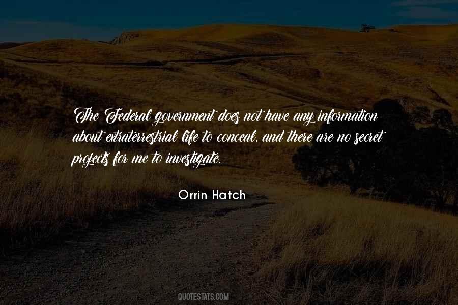 Orrin Hatch Quotes #698160