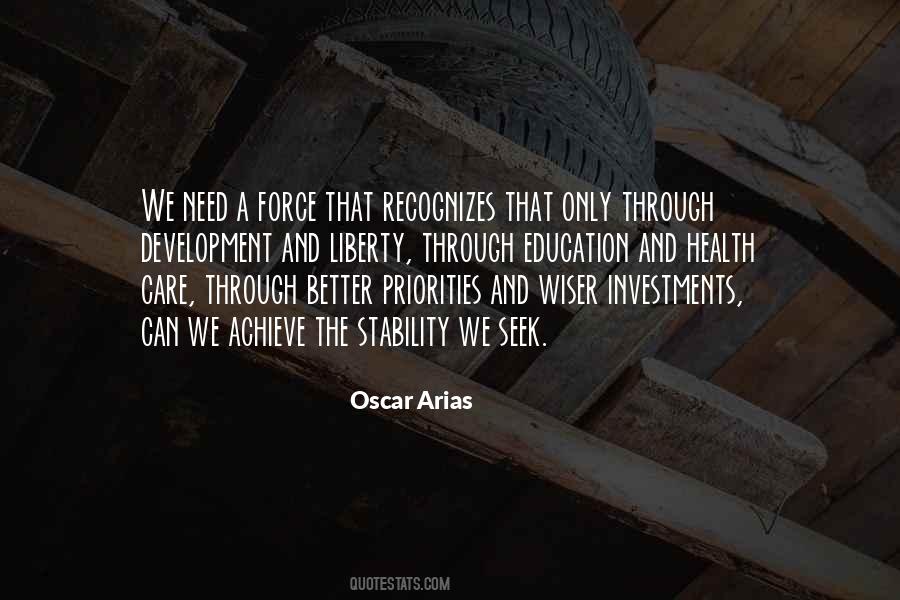 Oscar Arias Quotes #1275465
