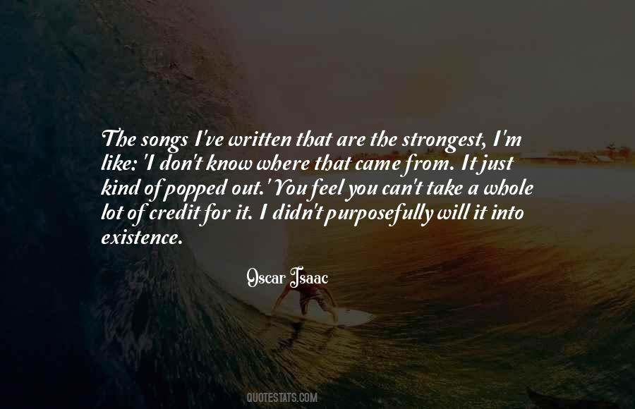 Oscar Isaac Quotes #1481927