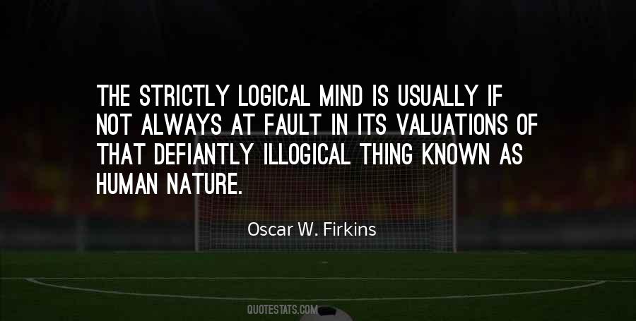 Oscar W. Firkins Quotes #947026