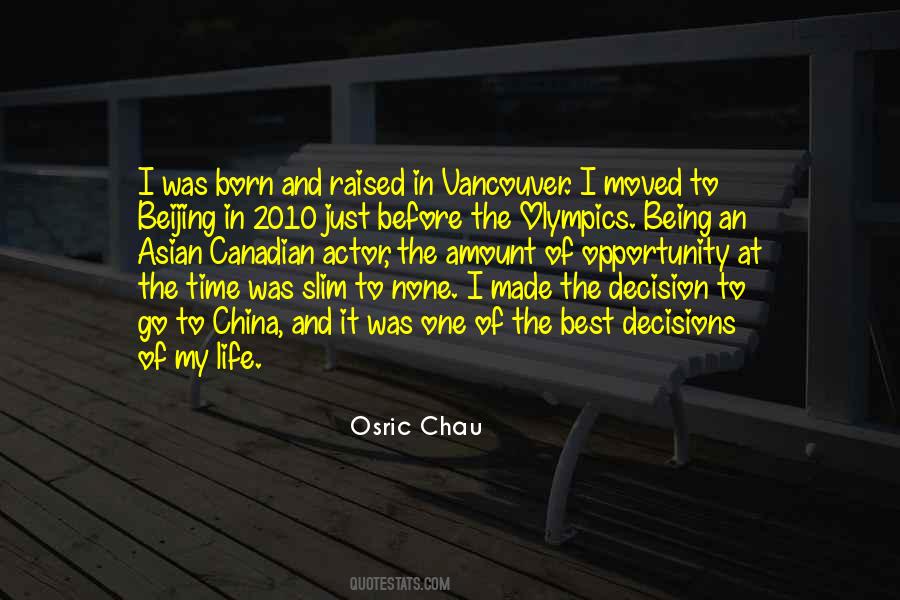 Osric Chau Quotes #804184