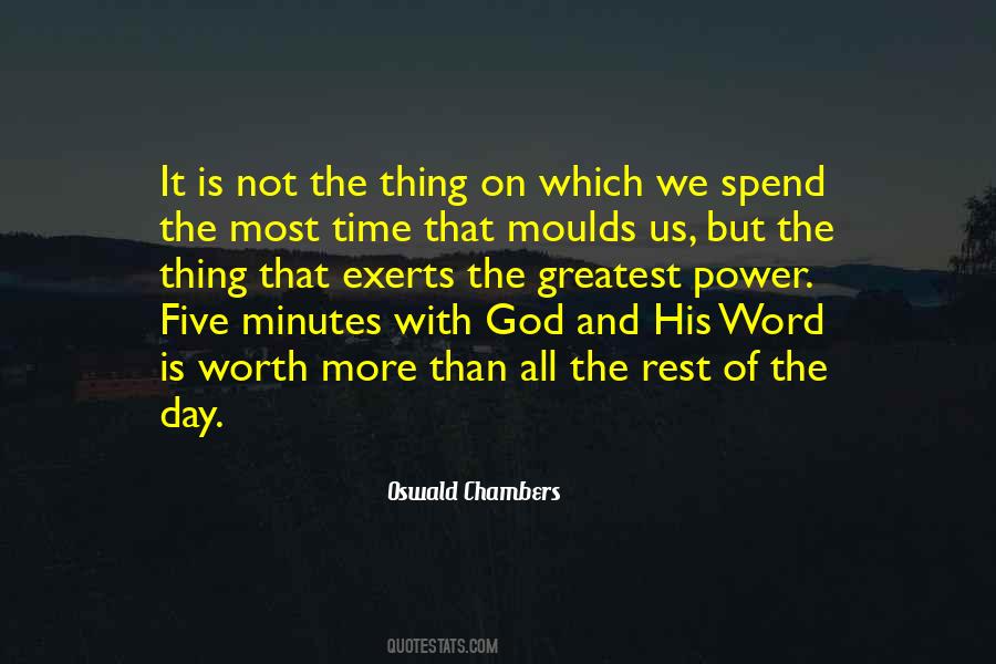 Oswald Chambers Quotes #115374