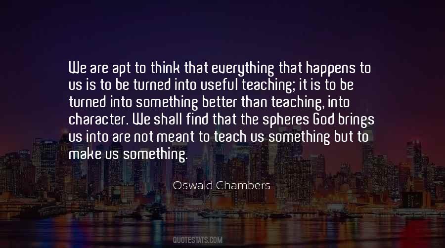 Oswald Chambers Quotes #29509