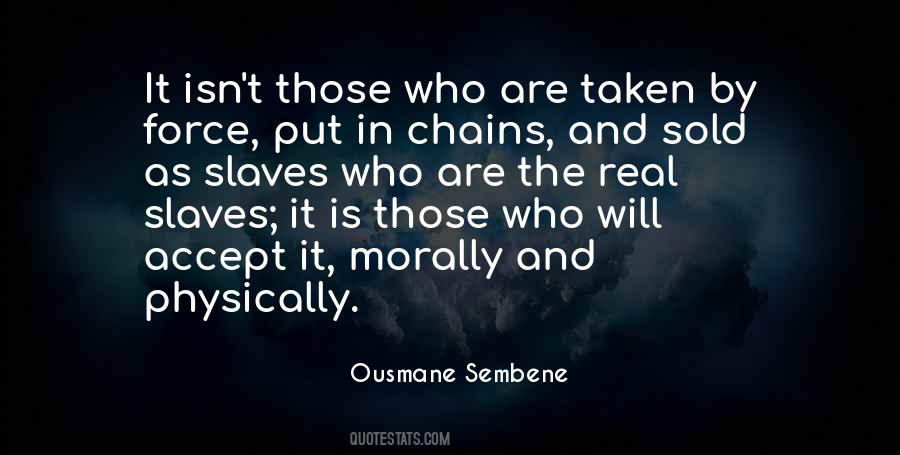 Ousmane Sembene Quotes #1611213