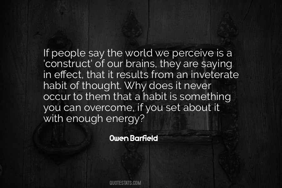 Owen Barfield Quotes #279388