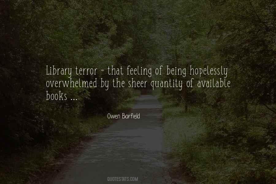 Owen Barfield Quotes #972198