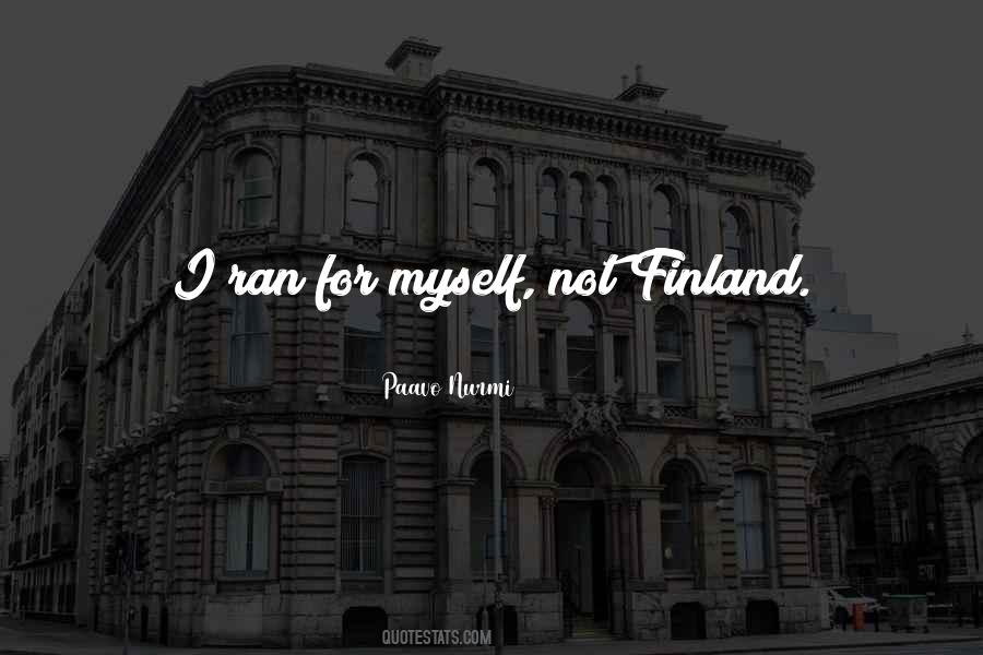 Paavo Nurmi Quotes #1440468