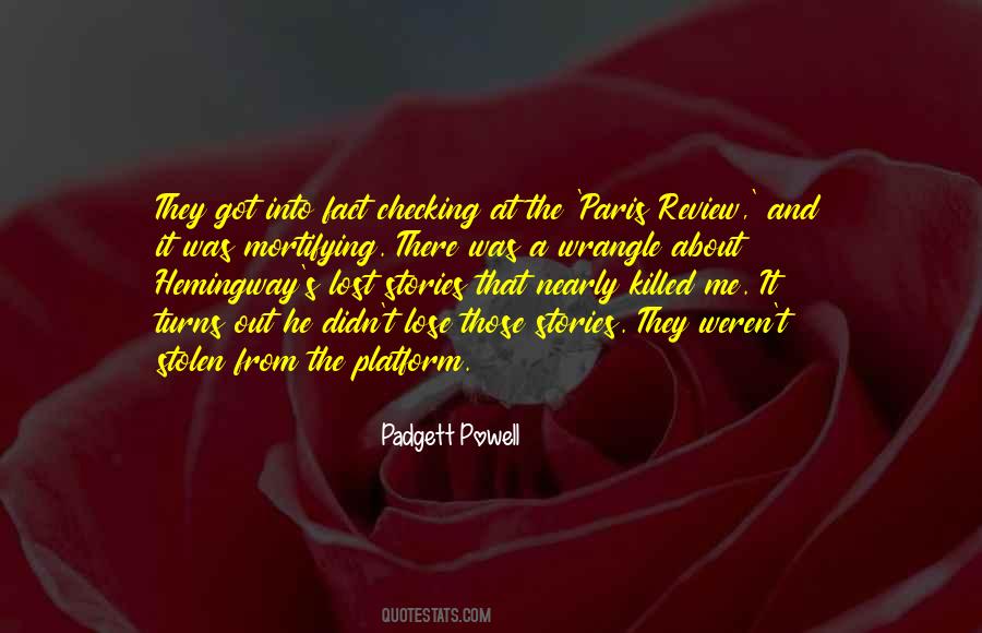 Padgett Powell Quotes #616597