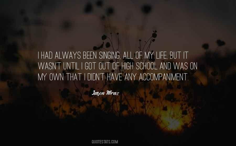 Quotes About High School Life #291481