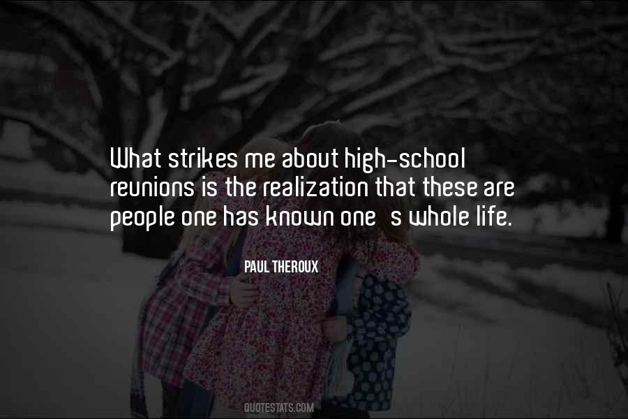 Quotes About High School Life #314321
