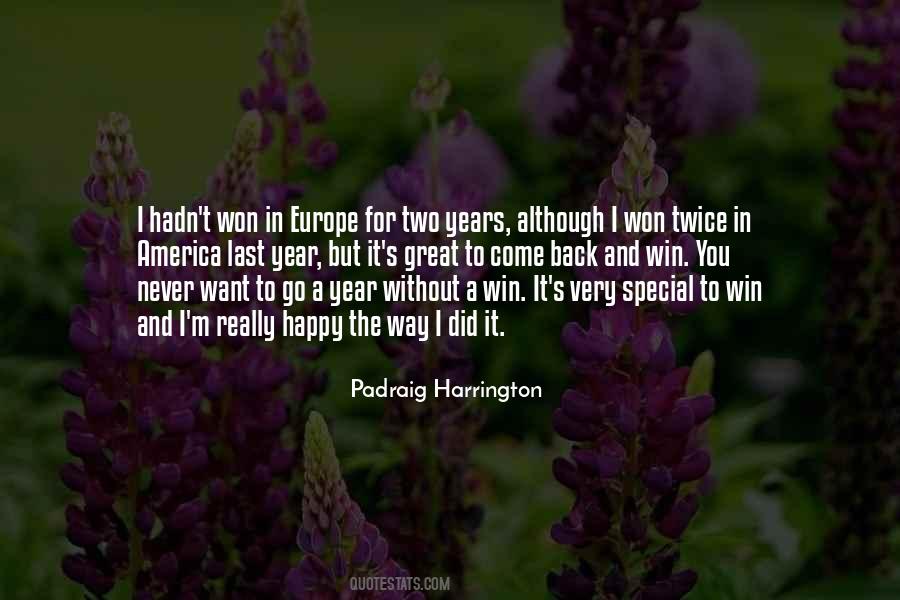 Padraig Harrington Quotes #1435913