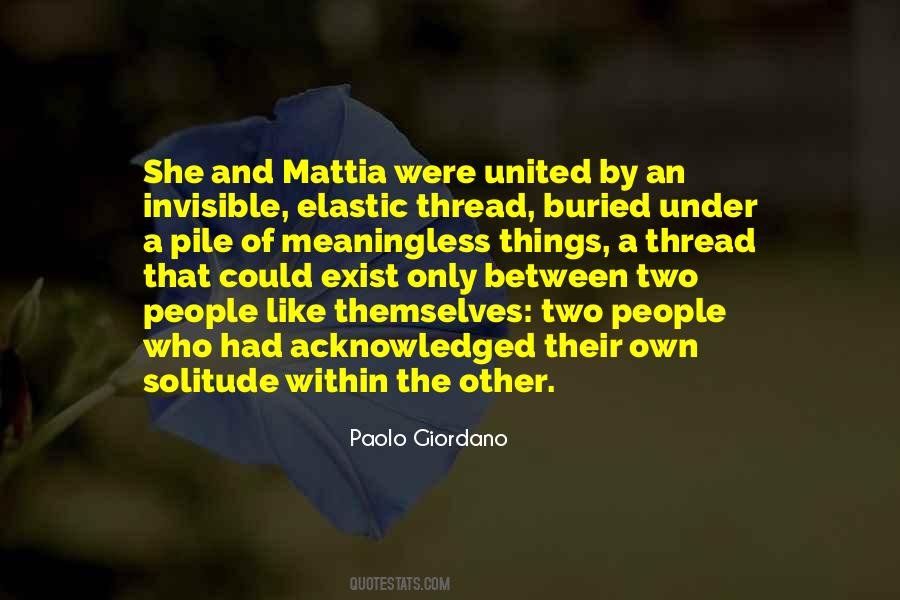 Paolo Giordano Quotes #1243309