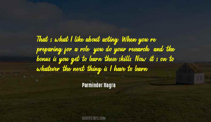 Parminder Nagra Quotes #892771